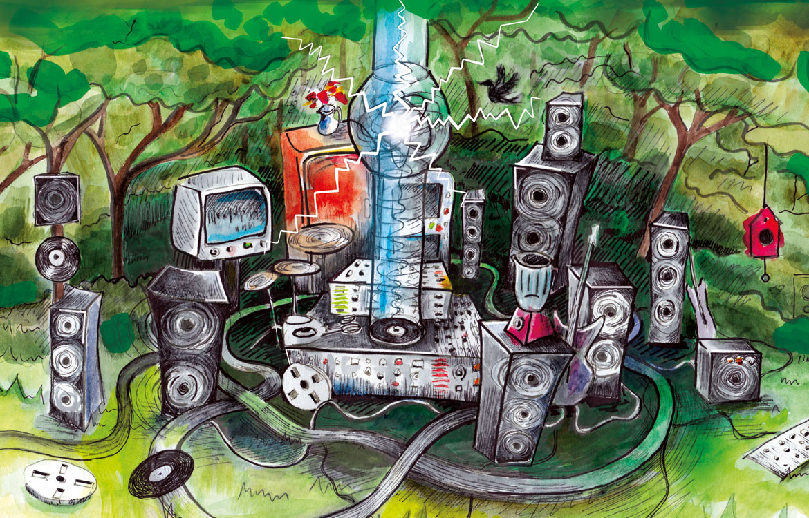 Illustration studio zkiprod, version finale, par Johanne Goll, graphiste freelance