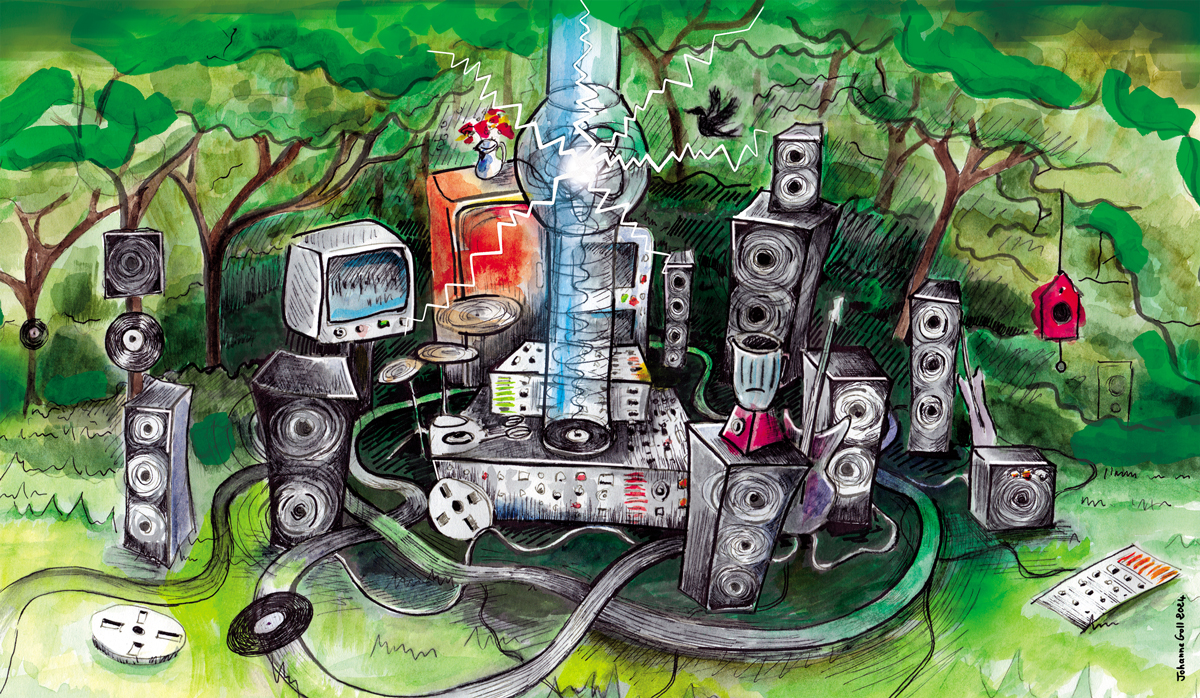 Illustration studio zkiprod, version finale, par Johanne Goll, graphiste freelance