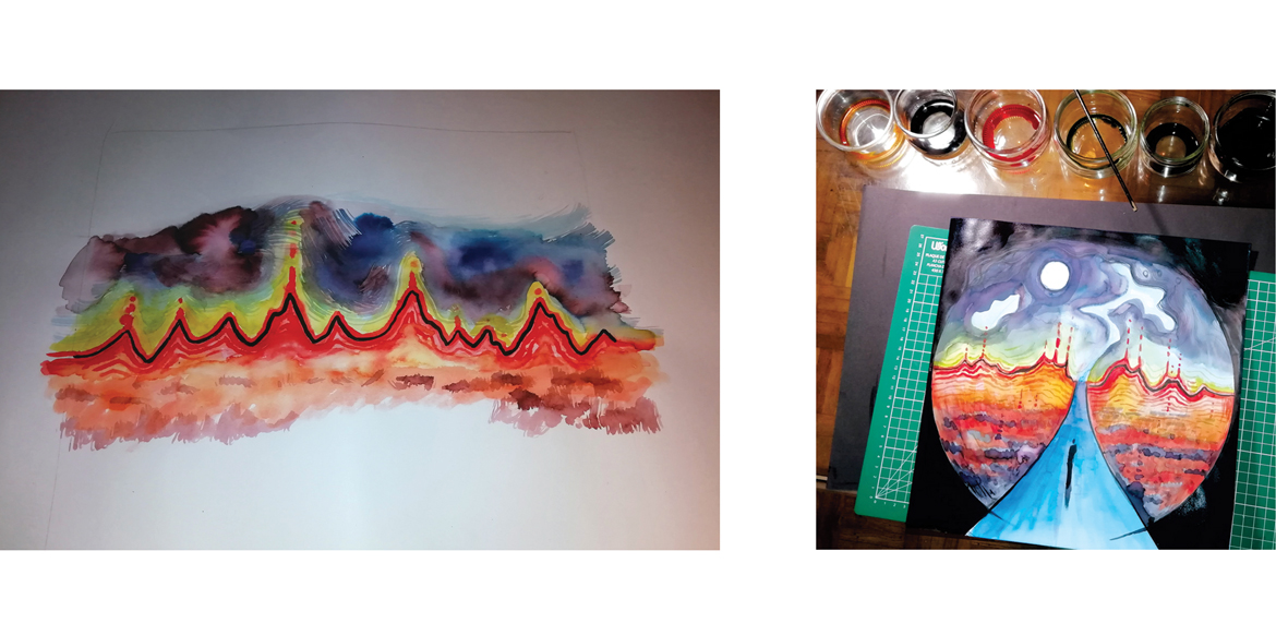 Conception Pochette vinyle Play - photos, par Johanne Goll, graphiste freelance